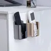 Novo Suporte de Parede Adesivo Estilo Japonês Sem Furos Adequado para Caixa de Armazenamento de Controle Remoto de Ar Condicionado Gree e Prateleira de Cabeceira