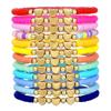 Venda quente transfronteiriça 16 pulseira Taylor terno pulseira de contas de arroz coloridas pulseira boêmia de contas pulseira swiftie