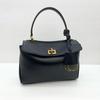 Bolsa Tote de Couro Kelly * fivela de couro bovino de primeira camada bolsa de ombro transversal moda tendência feminina