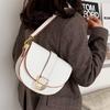 2022 Nuevo Estilo Popular Bolso de Silla de Montar a la Moda Combinable Bolso de Mujer Bandolera Retro Popular en Internet Gran Capacidad Bolso de Axila