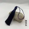 Ponto 8cm franja curta gorda franja espiga gorda pequena adorno de cabeça acessórios de vestuário marcador de página leque pente pingente de espiga pendurado