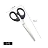 Tijeras de acero inoxidable para oficina, tijeras negras para uso doméstico, tijeras de oficina, corte manual, tamaño pequeño, mediano y grande, venta al por mayor
