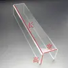 Tira de Luz Decorativa Ranurada en Forma de U/L Blanca Mate Translúcida con Ranura Placa Cubierta de Canal de Luz Acrílico Pantalla Flexible