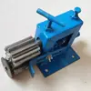 Máquina Manual de Embutir Chapa Metálica Isolamento Térmico Folha de Alumínio Válvula Elétrica Máquina de Crimpar Redutora Dupla Máquina de Dobrar Tubo de Aço Inoxidável