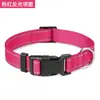Collar para Mascotas de Poliéster, Collar de Cuello Ajustable para Gatos y Perros, Collar de Correa Resistente al Desgaste, Proveedor de Suministros para Mascotas Venta al por Mayor de Fábrica