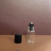 Frasco roll-on 1ml2ml3ml5ml frasco de perfume frasco de amostra de óleo essencial frasco de vidro transparente frasco com esfera