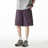 [Controle de Preço 49.9] Moda Casual Jovem de Verão Shorts Cargo Verão 2025 Finos Retos Cinco Pontos