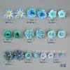 Bolsa de material para flores artificiais Uma caixa de flores com flores Flor de grampo de cabelo Xunpu Adorno de cabeça de minoria étnica flor Making hat Decoração de chinelos