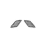 Adequado para 26 Modelos de Tiras Decorativas de Saída de Ar do Painel do Toyota Rav4, Adesivo de Modificação para Saída de Ar Condicionado Pequena Frontal para Wildlander