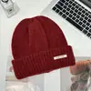 Gorro de Punto Versátil, Cálido y Holgado de Mezcla de Lana para Otoño e Invierno, para Circunferencia de Cabeza Grande, Gorro a Prueba de Frío para Hombre