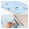 Pegatina de Pared Autoadhesiva de Dibujos Animados Pegatina a Prueba de Aceite para Cocina Papel Tapiz de Azulejos Impermeable para Baño Estufa Resistente a Altas Temperaturas Calcomanía de Renovación