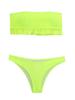 Traje de baño Bikini de Comercio Exterior Europeo y Americano para Mujer Nuevo Estilo Bikini Dividido Delgado para Vacaciones en la Playa Junto al Mar y Aguas Termales