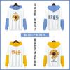 Suéter con capucha y cremallera de manga larga para uniforme escolar, gabardina, abrigo con logo personalizado, overol deportivo escolar duradero para estudiantes