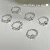 Pendientes de Clip para Oreja Ounihan de Plata de Ley S925 con Forma de Corazón Trenzado para Mujeres Sin Perforaciones, Diseño de Alta Gama, Pendientes Versátiles Estilo Ins