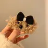 Presilha de Cabelo de Gatinho de Pelúcia, Fofa e Menina, Presilha Grande BB, Presilha Lateral Doce para Estudantes, Grampo para Franja