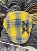 Gorra de Boina de Mezclilla a Cuadros de Moda Nueva, con un Toque Elegante y de Alta Gama para el Uso Diario, Boina de Artista