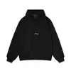 Sudadera con capucha y media cremallera bordada con letras estilo Retro Americano para Hombres y Mujeres en Diseño de Otoño, Top Holgado Casual