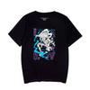 Comercio Exterior Verano Manga Corta Una Pieza Circundante Código Europeo Transfronterizo Más Vendido Jersey Estampado Camisetas de Manga Corta para Hombre y Mujer