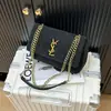 Bolso Pequeño de Alta Gama para Mujer 2025 Cadena Retro Acolchado Elegante Pequeño Fragancia Versátil Yangshulin Hombro Cruzado