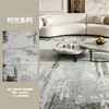 Alfombra para Sala de Estar 2026 Nuevo Modelo Moderna Simple Lavable y Limpiable Alfombra para Dormitorio Alfombra de Mesita de Noche de Gama Alta Impermeable y Resistente a Manchas