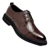 2026 Cuatro Estaciones Zapatos de Hombre Estilo Británico Suela Blanda Versátiles Zapatos de Hombre Negocios Casual Hombres Nuevos Formales de Cuero Venta al por Mayor