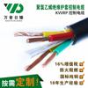 Cable de control KVVRP, precio de línea de señal multinúcleo, cable con revestimiento resistente al fuego y núcleo de cobre GB, fabricantes al por mayor
