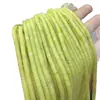 2*4mm jade limón de ángulo recto ágata de corte recto piedra natural cuentas planas, cuentas espaciadoras, accesorios de joyería DIY semiacabados