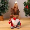 Decoraciones Navideñas Transfronterizas Nueva Muñeca Luminosa de Rodolfo Adornos de Muñeco Viejo sin Rostro Pequeños Regalos de Navidad