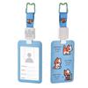 Bolsa Colgante Tarjeta de Identificación Retráctil Anti-Pérdida Holder para Tarjeta de Comida Escolar Lindo Estudiante Plástico Holder para Tarjeta de Acceso Autobús Metro