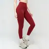 Pantalones de yoga ajustados de cintura alta para mujer, pantalones de fitness elásticos que levantan los glúteos de secado rápido, ropa para deportes al aire libre y gimnasio