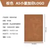 Cuaderno A5 con Logo Personalizado, Cuaderno de Piel de Oveja, Bloc de Notas Engrosado, Cuaderno de Oficina para Negocios, Diario Sencillo de Piel Suave