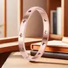 Pulsera Joyería de Acero al Titanio de Alta Calidad para Niña Nicho Lujo Ligero Combinable a Todo Color a Prueba de Baño Acero Inoxidable Estrella de Cinco Puntas