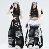 Ropa de jazz para niñas, conjuntos de práctica de jazz para niños, conjuntos de performance de street dance modernos y geniales para niños, conjuntos elegantes para niñas geniales