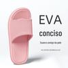 Novas Sandálias de Casal Eva com Solado Grosso Estilo Verão 2024 para Uso Doméstico, Chinelos Antiderrapantes Femininos para Banheiro
