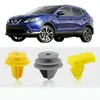 Adecuado para Nissan Qashqai J11 Moldura Exterior Clips para Arco de Rueda Trasera Clips de Plástico de Nylon para Coche 18 Piezas