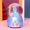 Caja de música de bola de cristal para niños, caja de música, bola de cristal, copo de nieve, princesa, niña, sueño, castillo, regalo de cumpleaños, venta al por mayor