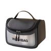 Bolso Cosmético de Gran Capacidad Bolso de Mano Pvc Esmerilado Bolso de Mano Cosméticos Artículos de Aseo Bolsa para Cosméticos Separación Seco y Húmedo Bolsa de Aseo