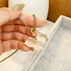 Colgante Ojo de Gato al por mayor Hebilla Ping'an Nubes Propicias Ruyi Candado Wushi Pai Calle de las Mariposas Puesto Callejero Tráfico de Transmisión en Vivo Regalos para Impulsar Tráfico Joyería