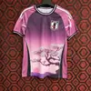 Camiseta selección nacional japonesa 2023 versión especial de dibujos animados anime Fútbol Uniforme de fútbol para jóvenes manga corta gran ala vacía fútbol