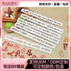 Molde de Silicona para Familia DIY de Calidad para Envío Directo One Piece Herramienta Artificial para Hornear 6 Piezas Combinación Número Letra Molde para Pastel
