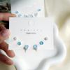 Pendientes pequeños y exquisitos de traje que combinan con todo, frescos y de primavera, para mujer, con un diseño de nicho elegante y moderno.