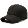 Gorra de Béisbol de Lana Protectora para los Oídos Otoño e Invierno Cortavientos y Resistente al Frío con Visera Engrosada y Cálida para Exteriores para Hombres de Mediana Edad y Mayores Gorra de Papá
