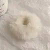 Scrunchies de Pelúcia Cruzados Europeus e Americanos Elásticos de Cabelo Acessórios de Cabelo para Meninas Coque Rabo de Cavalo Elásticos de Cabelo Acessórios de Cabelo