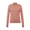 Amazon Comercio Exterior Suéter de Punto de Cuello Alto Medio Hecho a Medida Estilo Old Money para Hombres y Mujeres, Manga Larga Anti-Pilling
