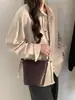 Bolso Cubo Vintage de Nicho 2026 Modelo Nuevo Piel de Vaca Capa Superior Bolso Cruzado Pequeño Bolso de Piel Genuina para el Hombro para Mujer Bolso de Hombro Versátil