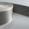 Fita de nylon imitação cor explosão 1,5 polegada 3,8 cm branco cinza alça de ombro para roupas 1,0 mm de espessura suporte feito sob medida