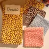 Pano de Limpeza Estampa de Leopardo para Uso Doméstico, Absorvente e que Não Solta Fiapos, Adequado para Toalhas de Mão de Banheiro, Lavagem de Louça de Cozinha e Limpeza
