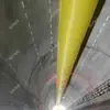 Duto de ar para mineração FTZSSW800x10 duto de ventilação de túnel, dobrável e empilhável, antiestático, duto de ar de pressão positiva