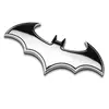 Pegatina de Coche de Metal con Murciélago Transfronteriza Textil Grueso Metal Personalizada Marca de Coche Murciélago Rasguño Pegatina de Coche de Halloween
