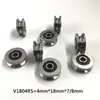 Rolamento com anel externo em U V1804RS U624RS U625ZZ para polia guia de cabo máquina de enrolamento